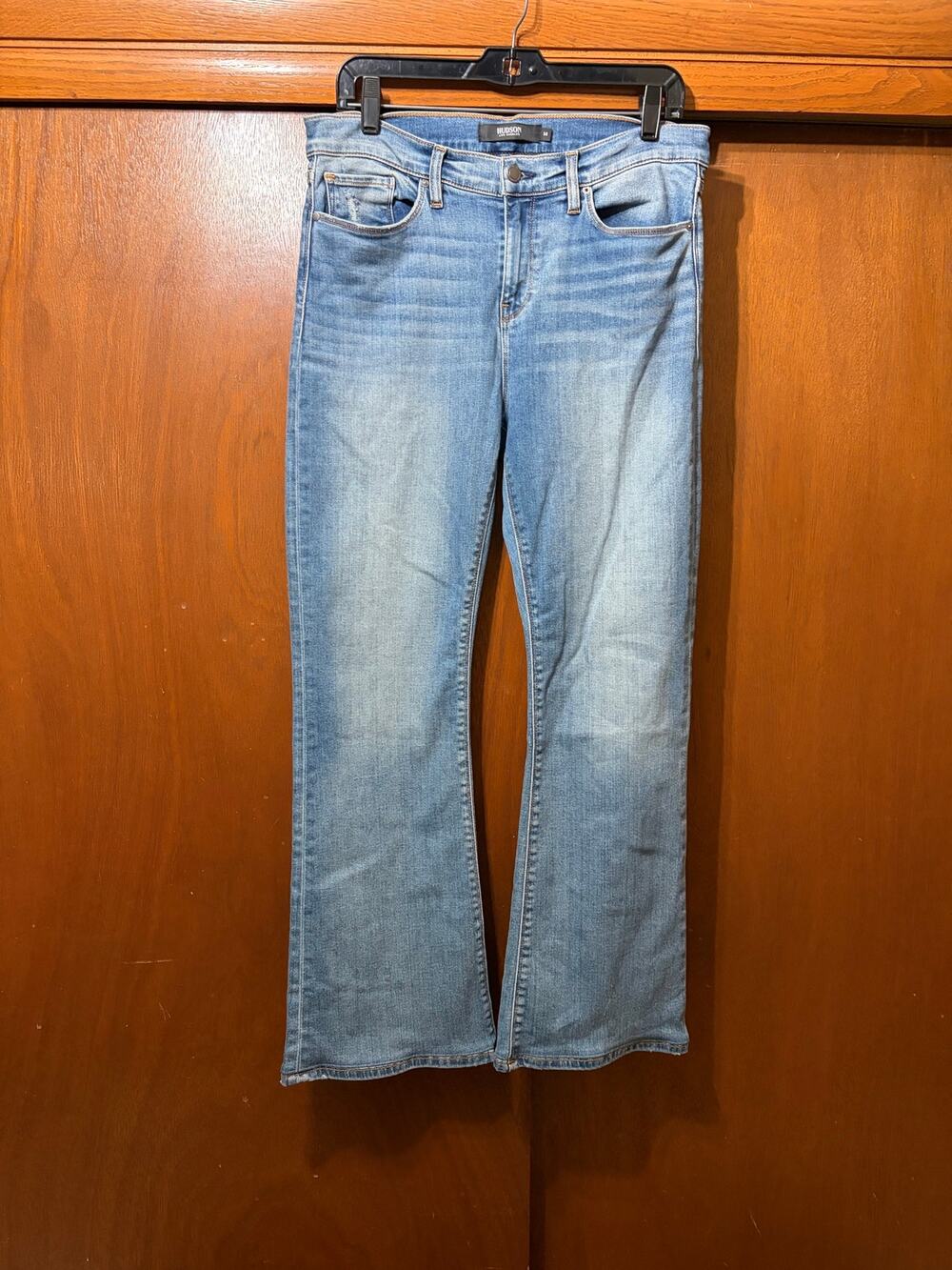 Hudson Women's 32 Light Wash Bootcut Flare Jeans Denim Los Angeles